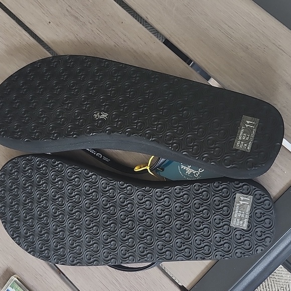 NWT Cobian Black Flip Flops - Picture 5 of 8